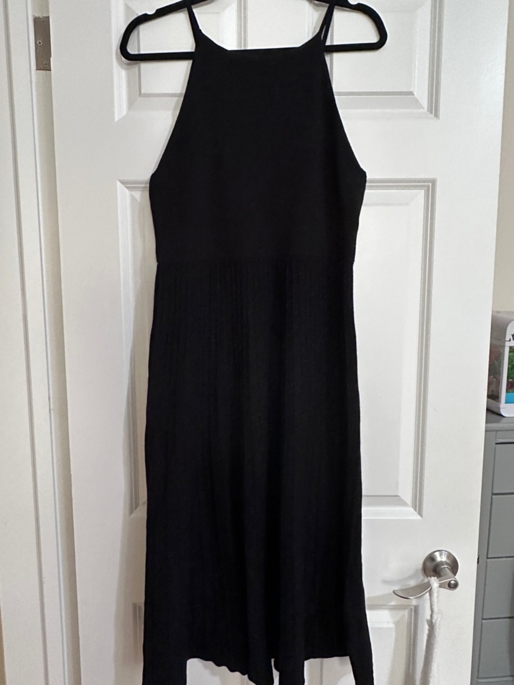 BANANA REPUBLIC KNIT MIDI DRESS SIZE L PETITE
